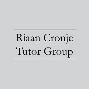 Riaan Cronje Tutor Group