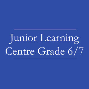 Junior Learning Centre Grade 6/7 Group