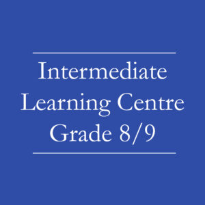 Intermediate Learning Centre Grade 8/9 Group