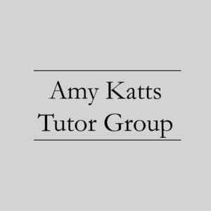 Amy Katts Tutor Group