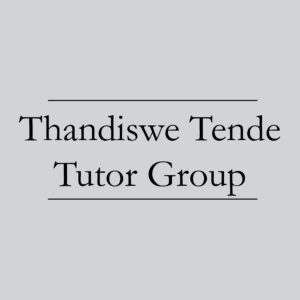 Thandiswa Tende Tutor Group