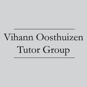 Vihann Oosthuizen Tutor Group